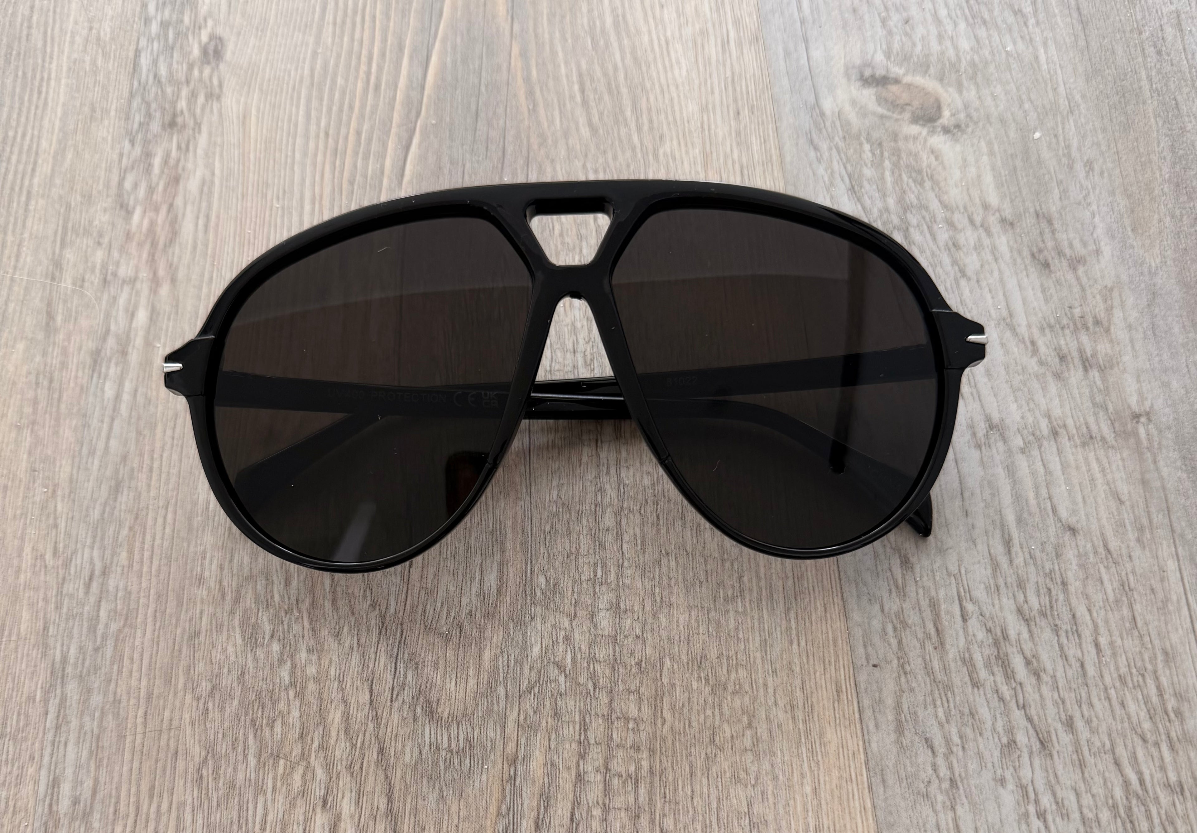 Aviator Shield Sunglasses
