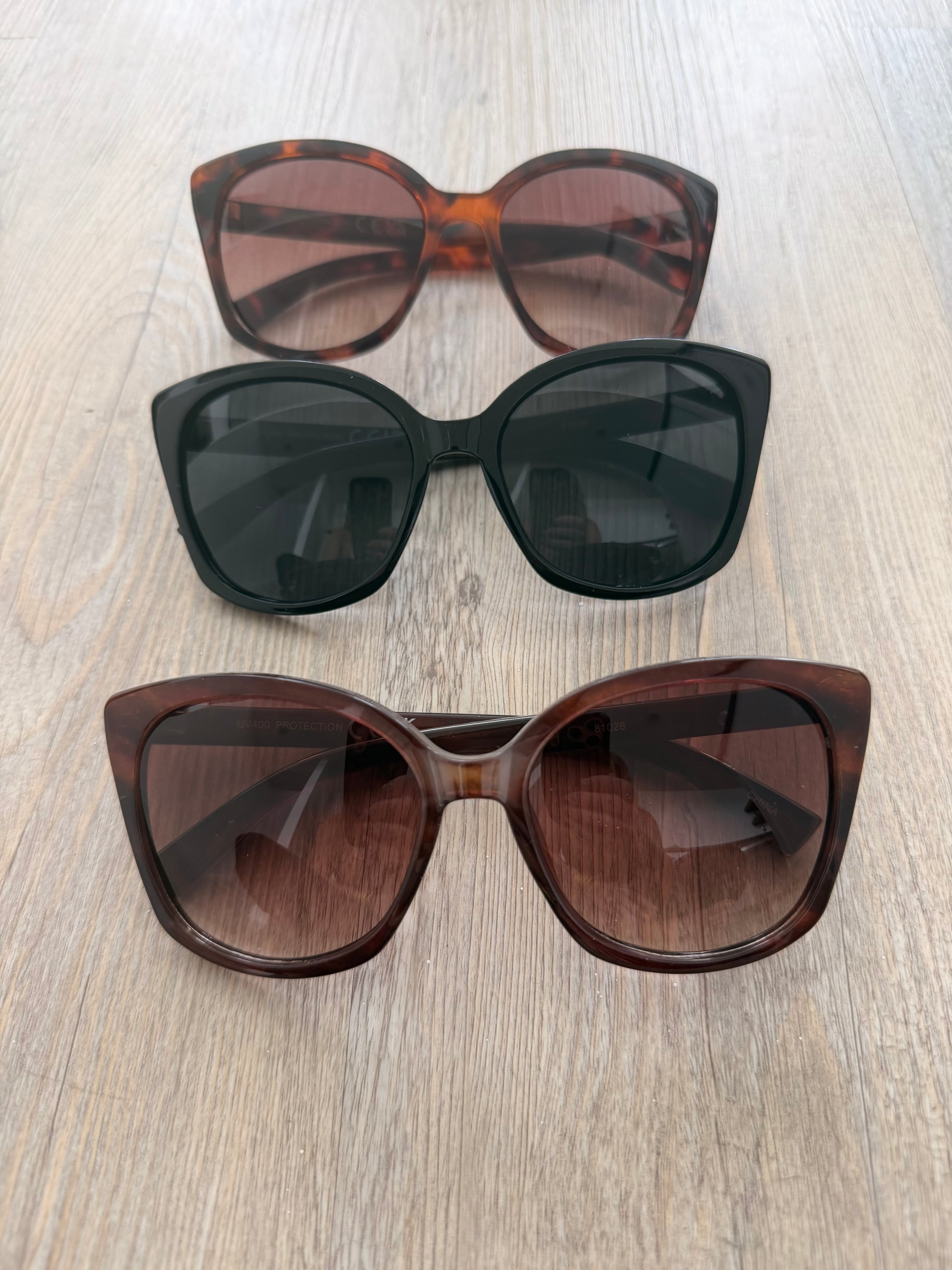 Oversized Acetate Sunglasses