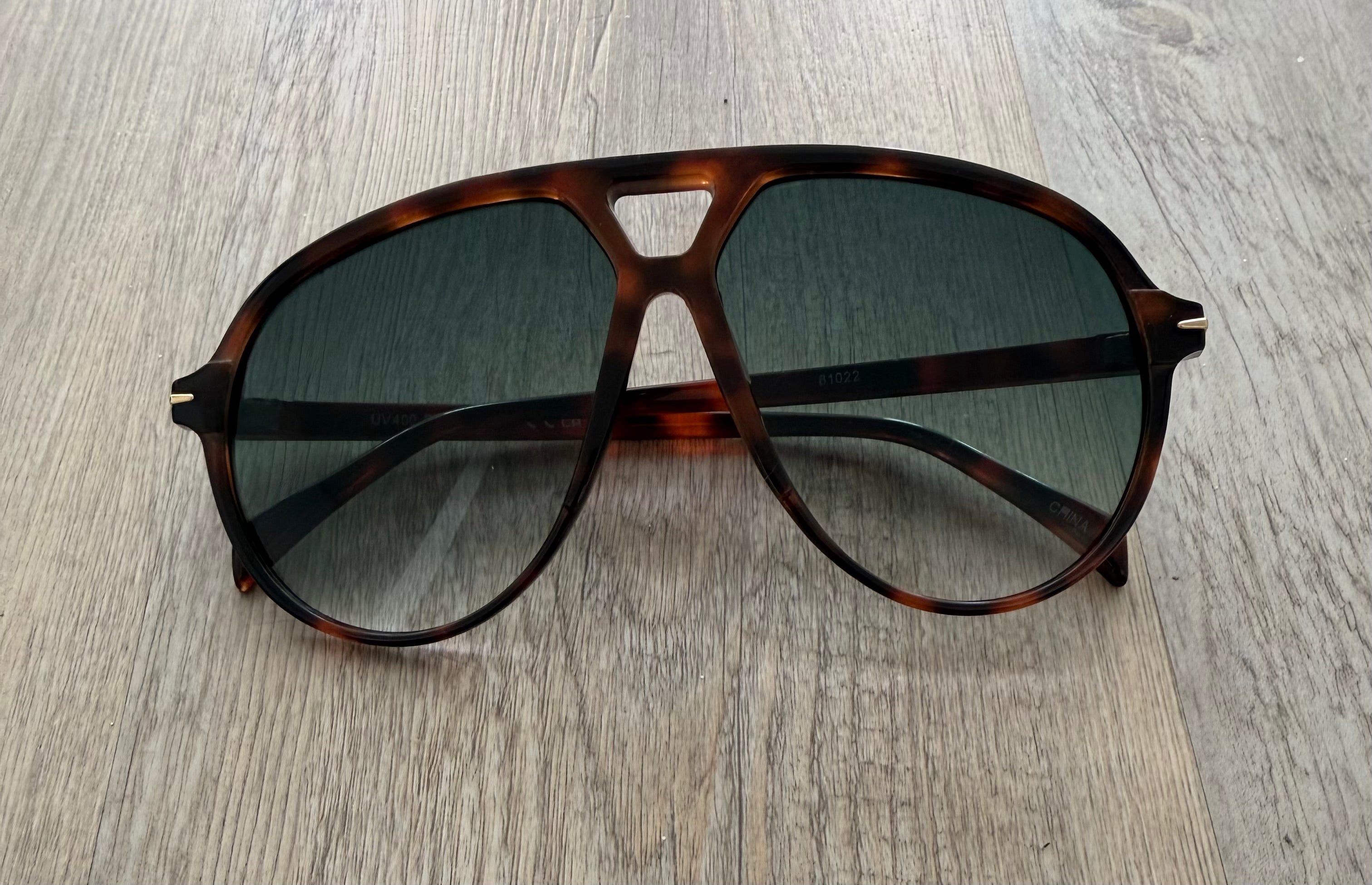 Aviator Shield Sunglasses