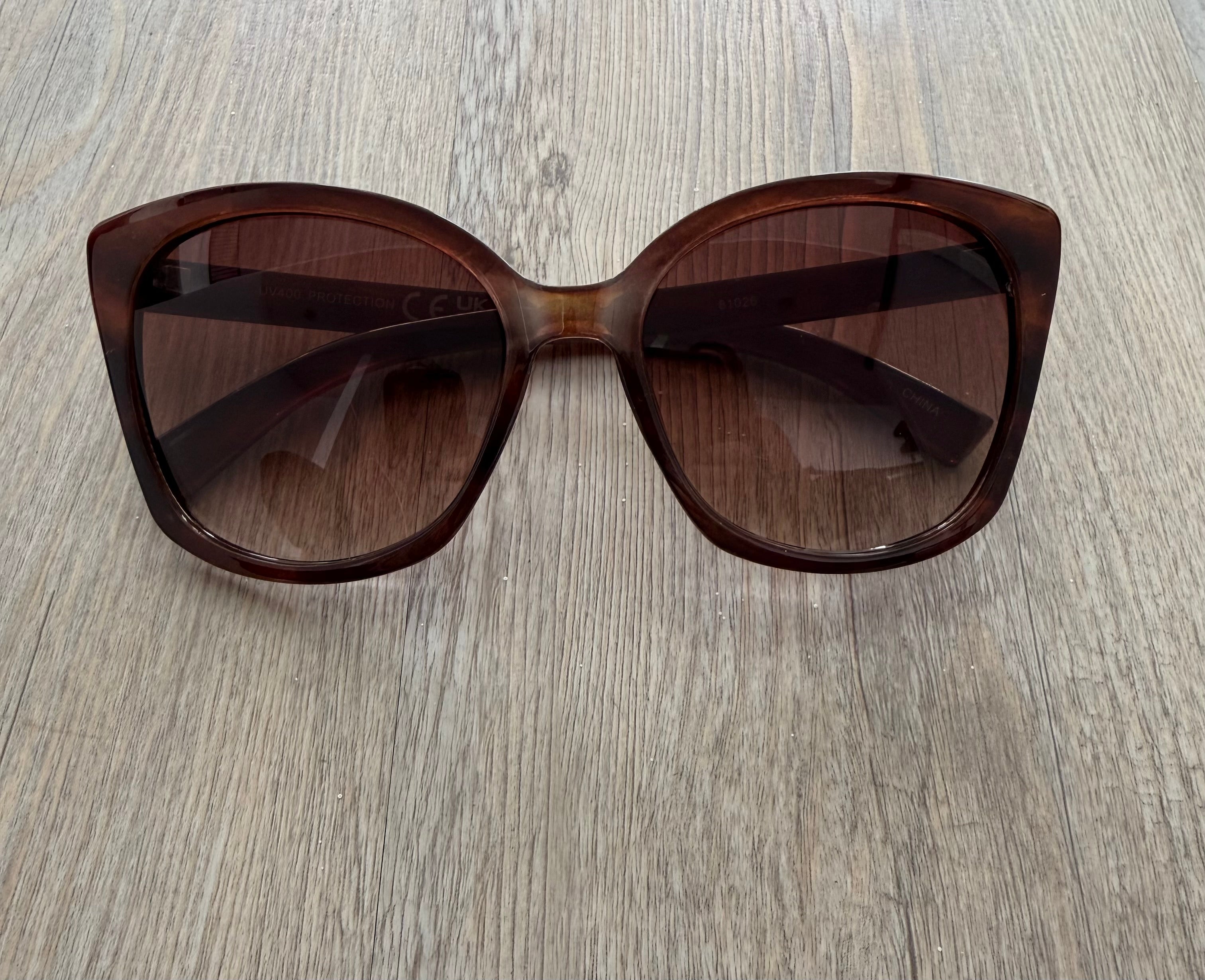 Oversized Acetate Sunglasses