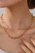 Paperclip Chain Necklace
