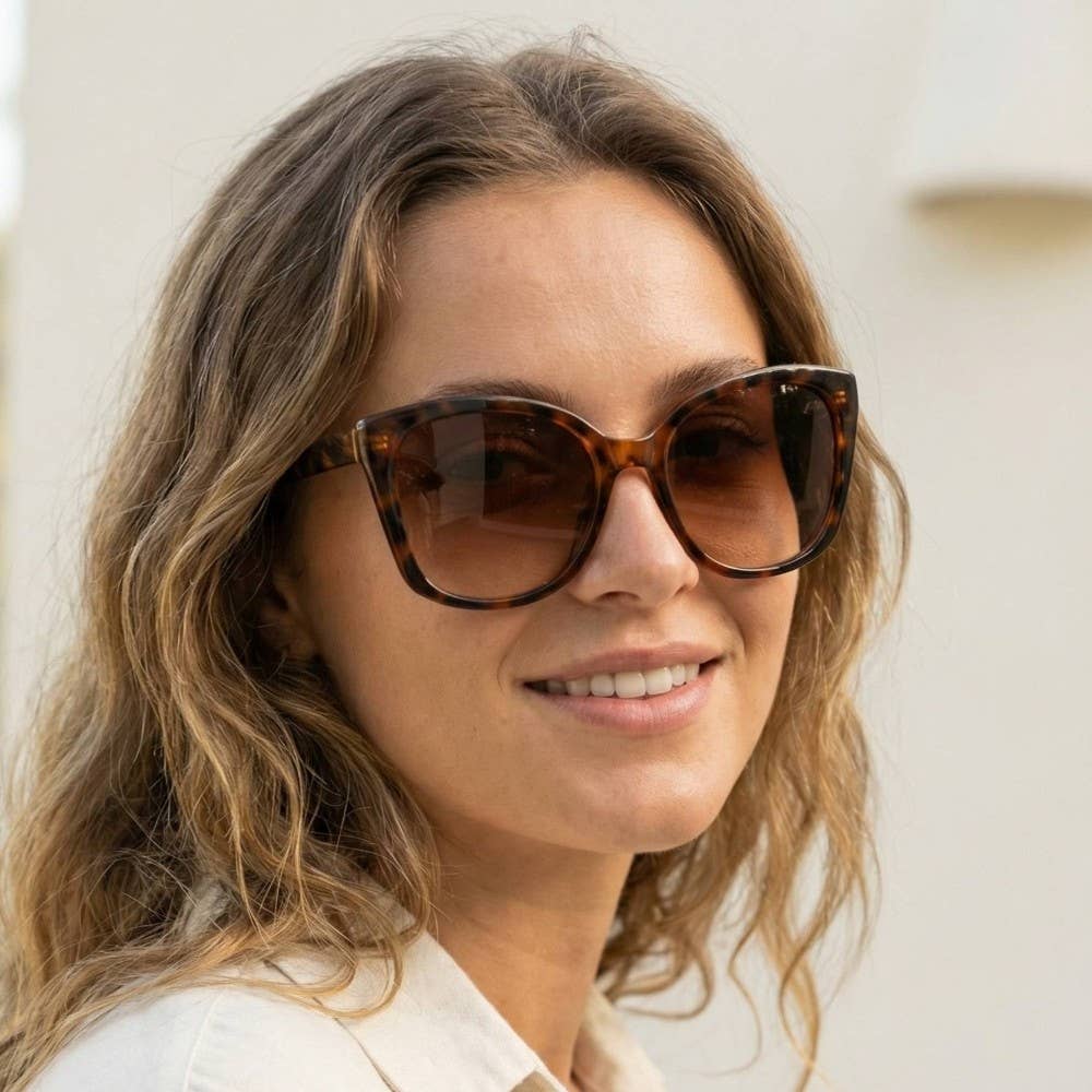 Oversized Acetate Sunglasses