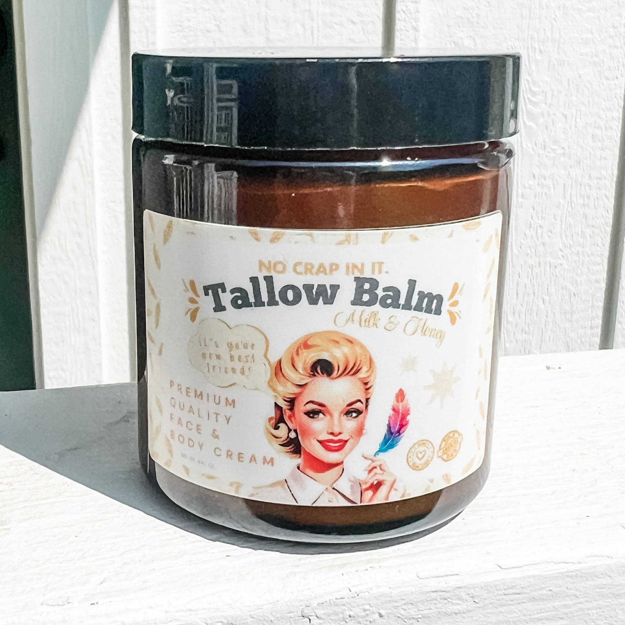 Tallow All Purpose Balm: Milk + Honey